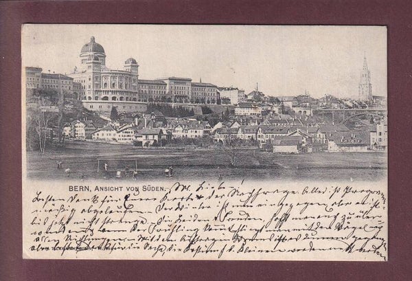 BERN - Ansicht von Süden - 1904