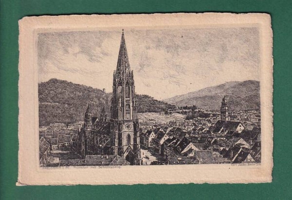 FREIBURG - Münster mit Schlossberg
