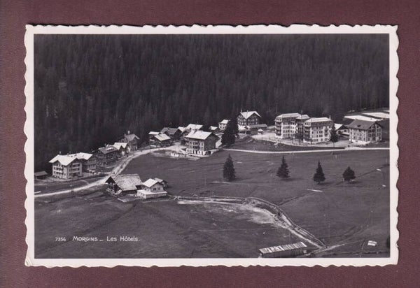MORGINS - Les Hôtels - 1954