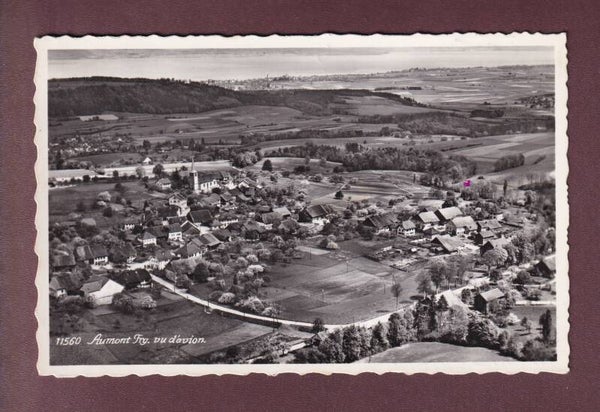 AUMONT vu d'avion - 1958