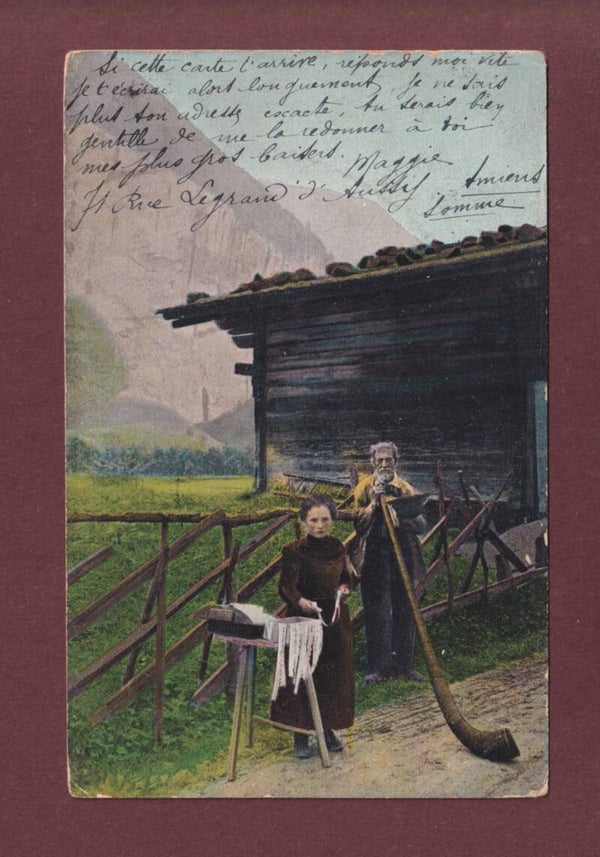 ALPHORNBLÄSER - 1904