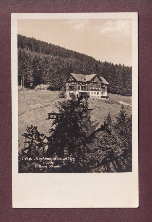 Kurhaus BUCHSERBERG - 1933
