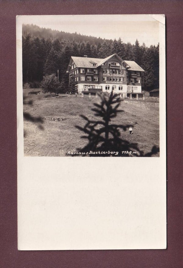 Kurhaus BUCHSERBERG - 1931 // Eckbug //