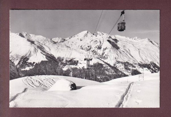 DAVOS - Lufseilbahn Ischalp-Jakobshorn