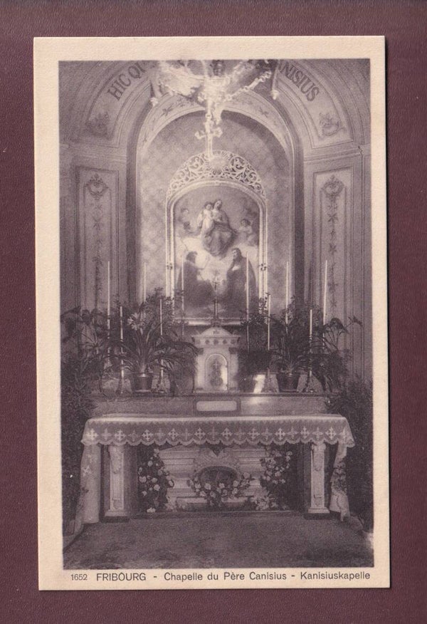 FRIBOURG - Chapelle du Père Canisius