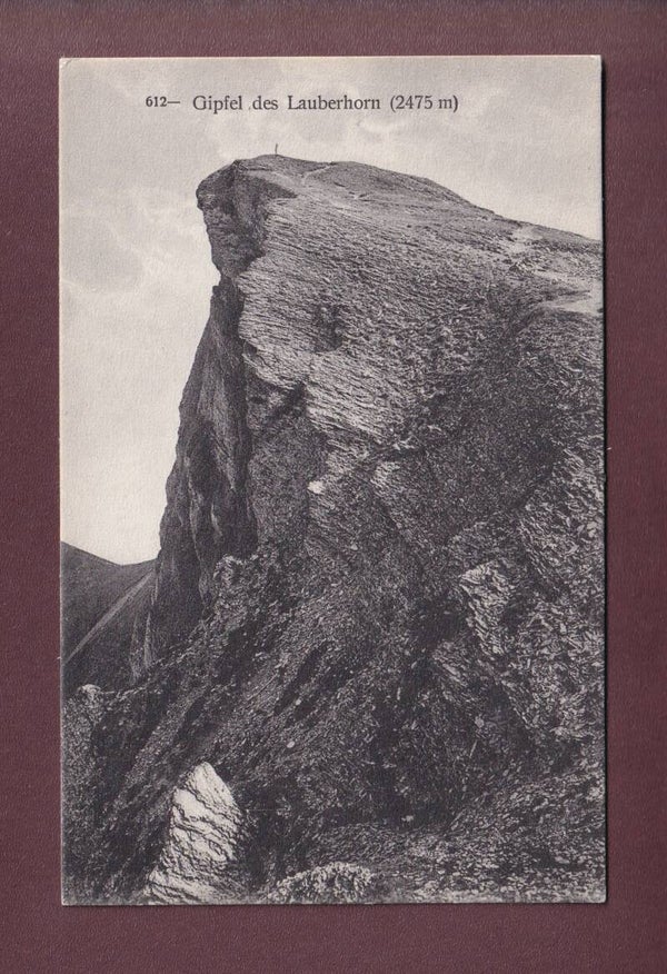 Gipfel des LAUBERHORN