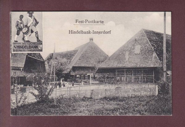HINDELBANK-INNERDORF - Fest-Postkarte