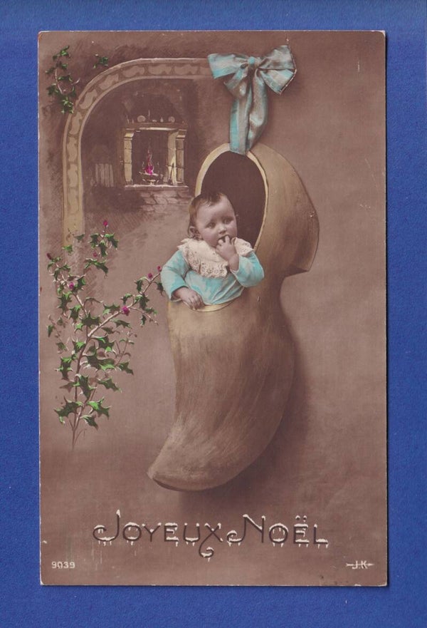 NOËL - Enfant - Soulier - 1918