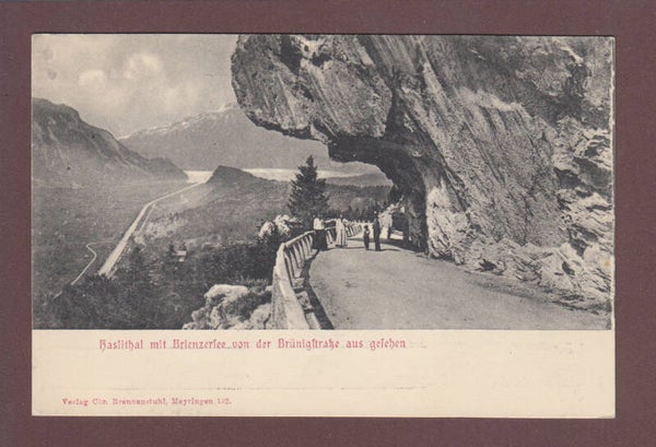 Brünigstrasse - HASLITHAL - Brienzersee - Leute