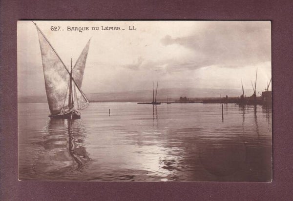 BARQUE DU LEMAN (Montage) - 1937