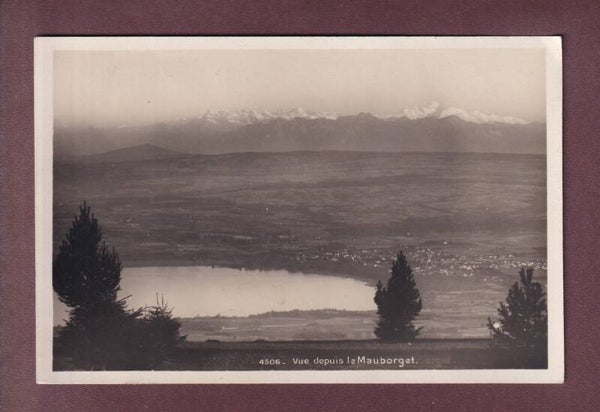 Vue depuis le MAUBORGET - 1938 Feldpost