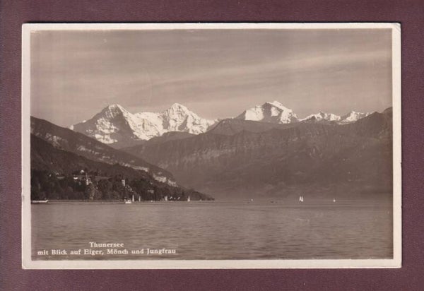 THUNERSEE - Eiger - Mönch - Jungfrau