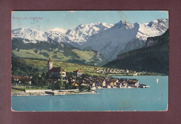 BRIENZ und Hasliberge - 1911