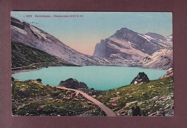GEMMIPASS - Daubensee - 1924 // Falte //