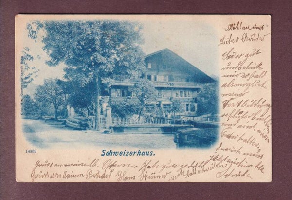SCHWEIZERHAUS - 1900 UPU