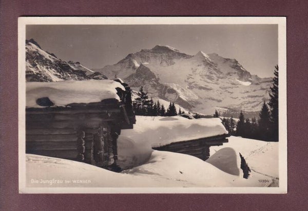 JUNGFRAU bei Wengen - 1930