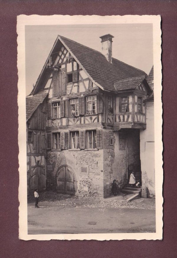 FOTO - Altes Haus - 1943 Stempel WALDSTATT