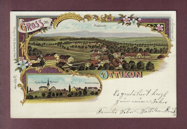 Gruss aus OTTIKON - 1903