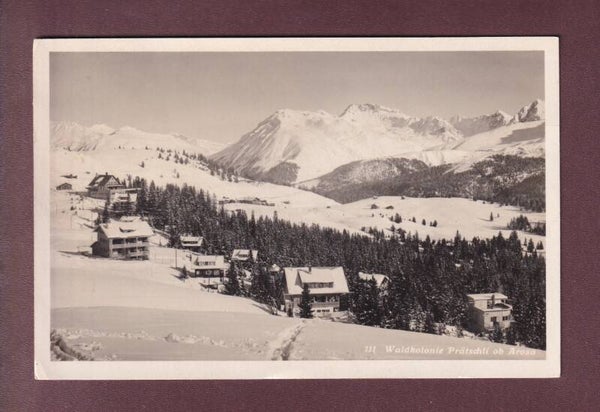 Waldkolonie PRÄTSCHLI ob Arosa