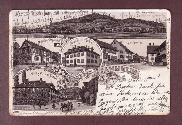 Gruss aus STAMMHEIM - 1904