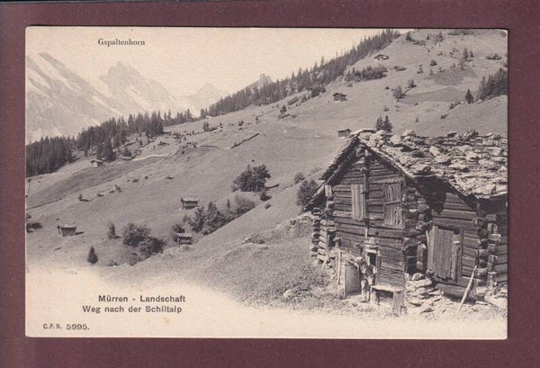 MÜRREN - Weg nach der Schiltalp - CPN
