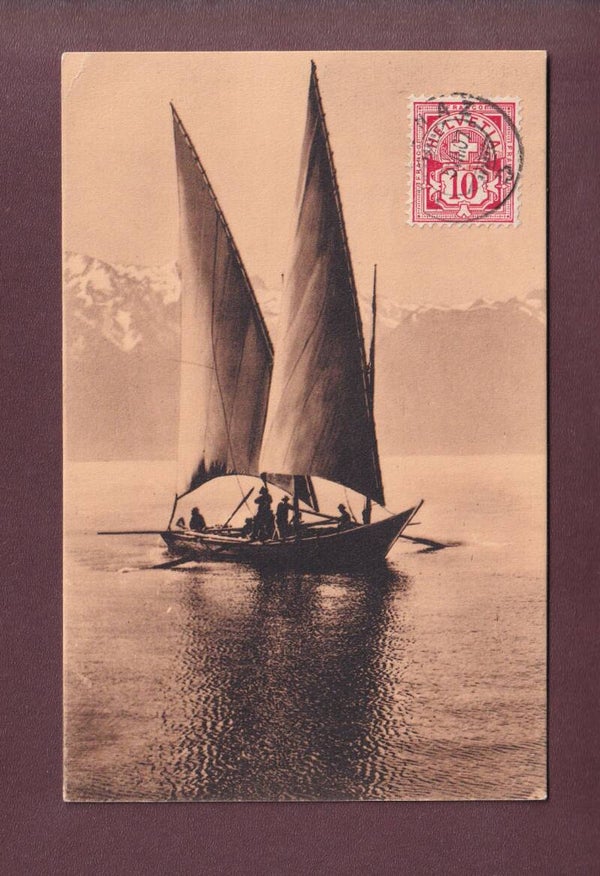 BARQUE DU LEMAN - 1907