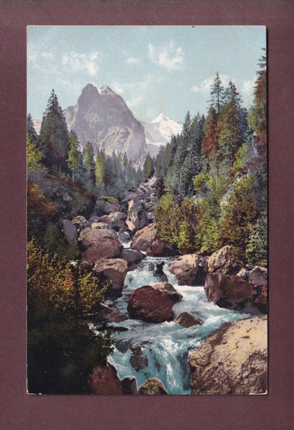 REICHENBACH - Well- und Wetterhorn - 1910