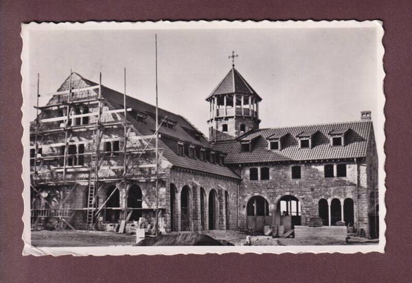 CRÊT BERARD en mars 1953 - Chantier // pli d'angle //