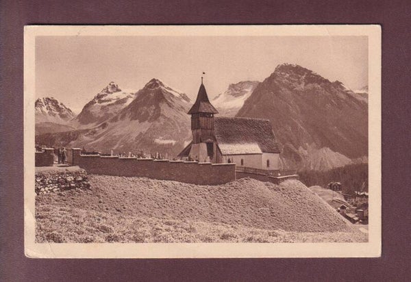 BERGKIRCHLI mit Furkapass - 1927 // Eckbug //