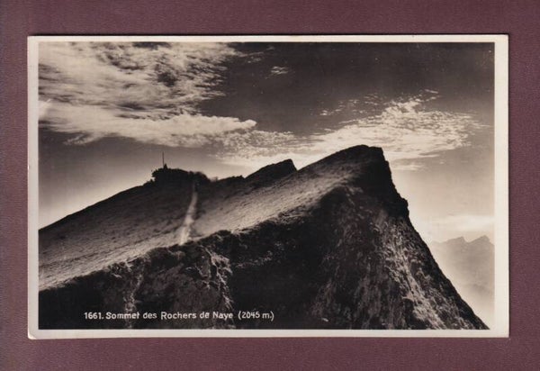 Sommet des ROCHERS DE NAYE - 1933