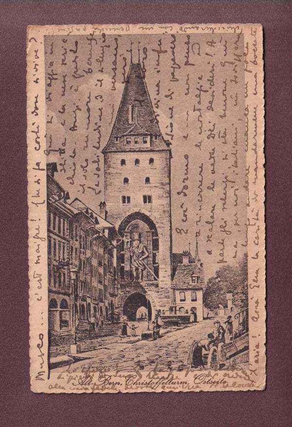 Alt-BERN - Christoffelturm - 1923