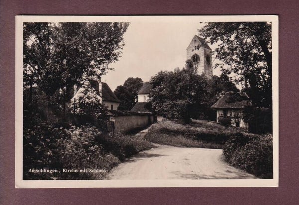 AMSOLDINGEN - Kirche mit Schloss