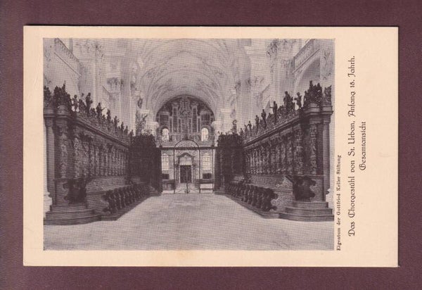 ST. URBAN - Chorgestühl
