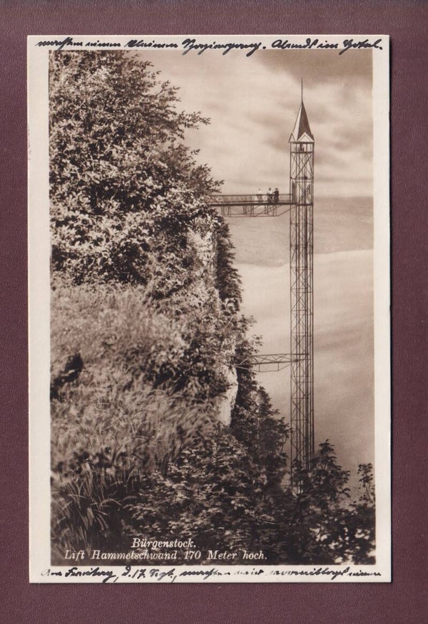 BÜRGENSTOCK - Lift Hammetschwand