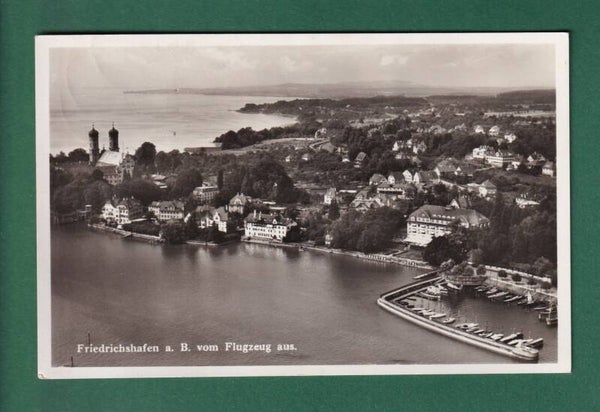 FRIEDRICHSHAFEN vom Flugzeug aus - 1934