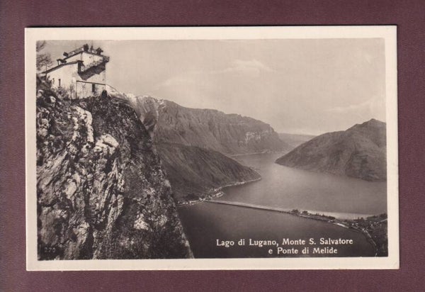 S. SALVATORE - Ponte di Melide - 1929