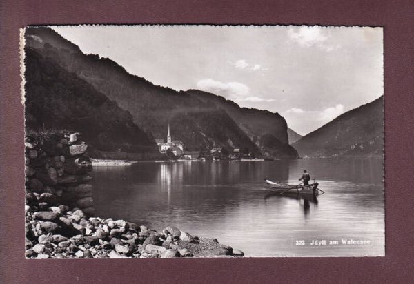 Idyll am WALENSEE - 1956