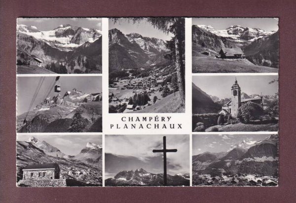 CHAMPERY-PLANACHAUX - 8 images - 1963