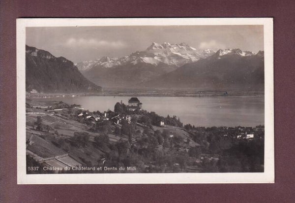 Château du CHÂTELARD - Dents du Midi - 1930