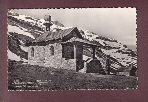 KLAUSENPASS-KAPELLE - Kammlialp - 1962