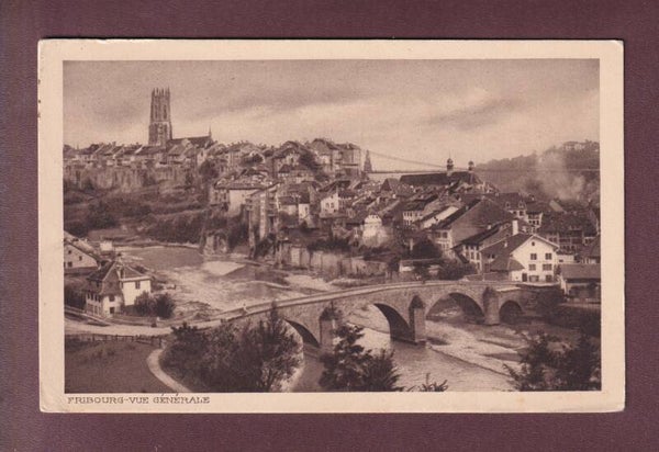 FRIBOURG - Vue partielle - 1921