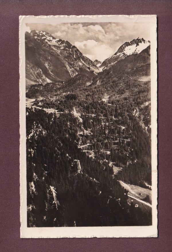 MALOJAPASS - Strassenkehren - 1937