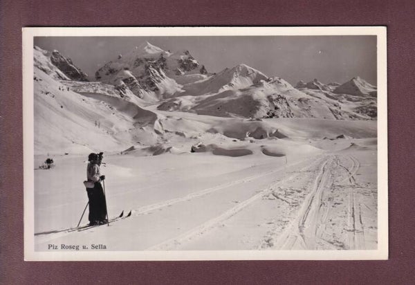 PIZ ROSEG - Sella - Skifahrer