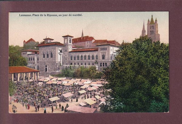 LAUSANNE - Riponne - Marché