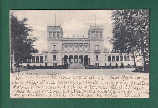 INSEL RÜGEN - Schloss Dwasieden - 1902 // Eckbüge //