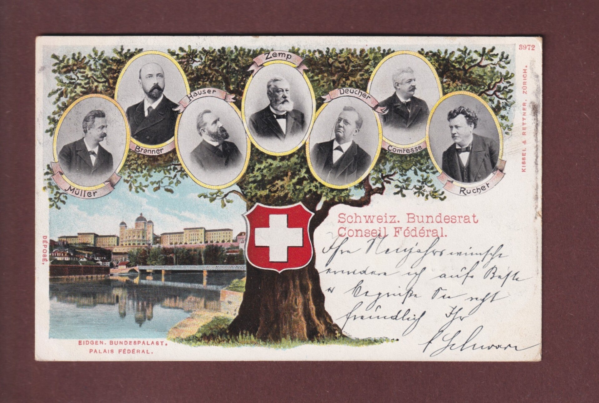BERN - Bundespalast - Bundesrat 1903