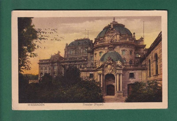 WIESBADEN - Theater - 1924