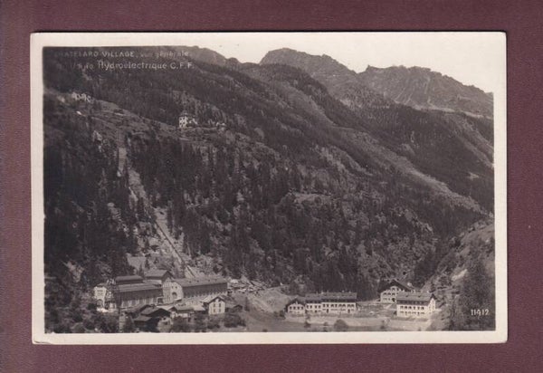 CHÂTELARD VILLAGE - Usine Hydroéléctrique CFF