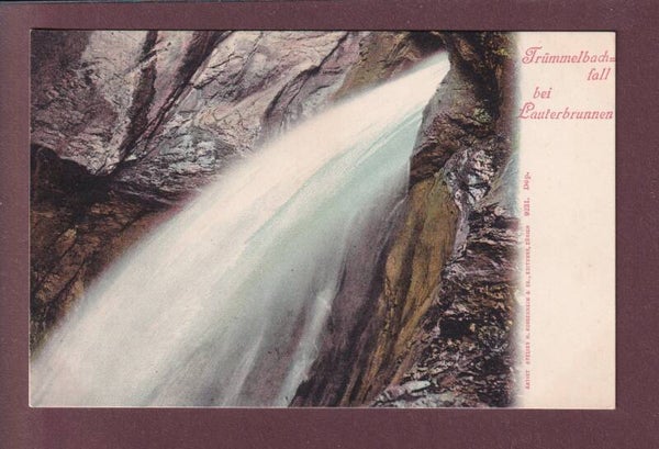 TRUMMELBACHFALL bei Lauterbrunnen