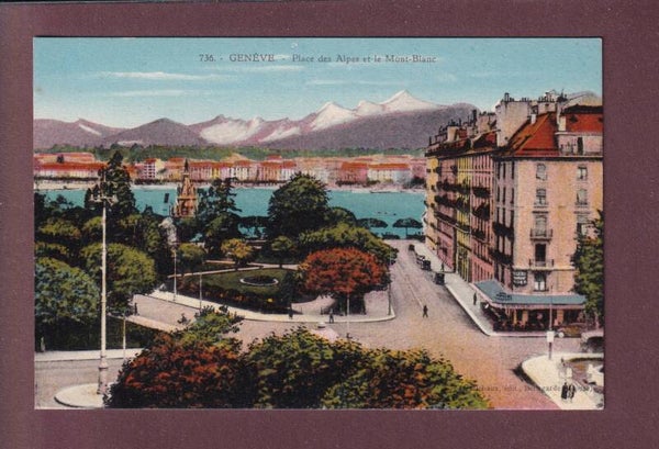 GENEVE - Place des Alpes